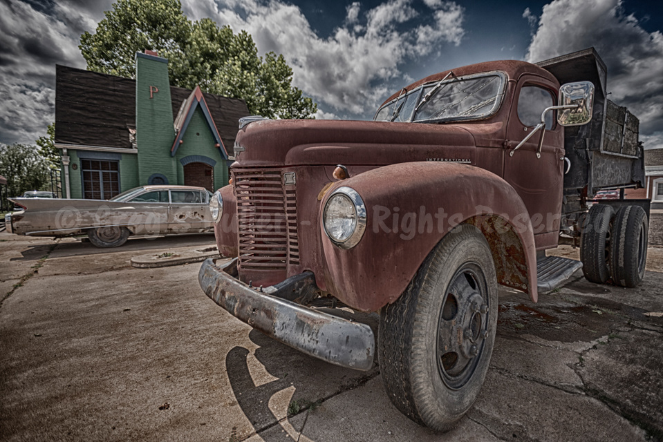 Dump Truckin' - Vintage International Dump Truck - Chandler, Oklahoma