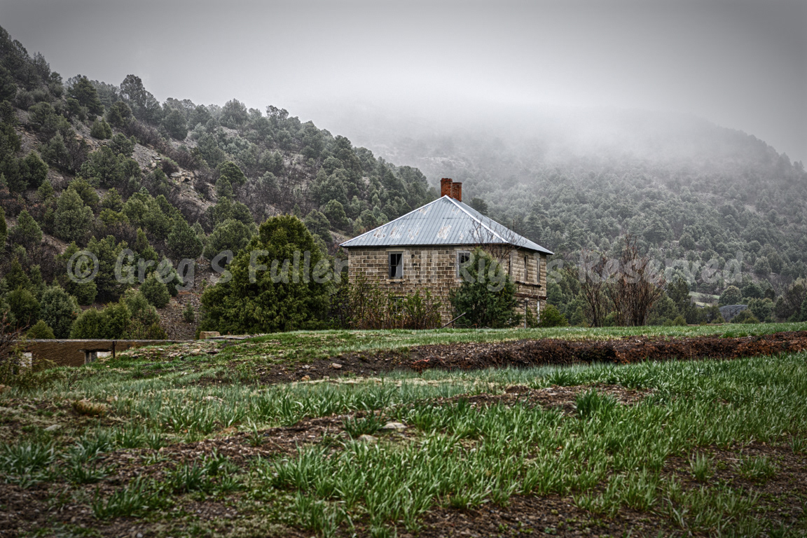 The Mine Superindentant's House - Coal Mining in Coloardo - Las Animas County, Colorado