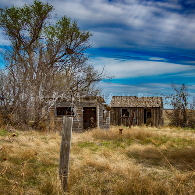 Farmed Out - A Dustbowl Era Farm  - Pawnee Grasslands, Colorado