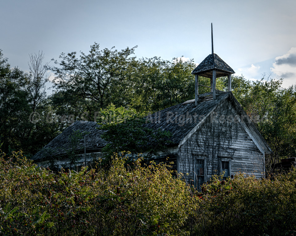 Schooling the past - Swedesborg Schoolhouse - Bonaville, Kansas