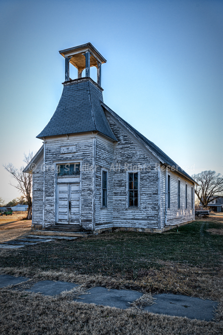 In need of paint and a bell would be good too - Dorrance, Kansas