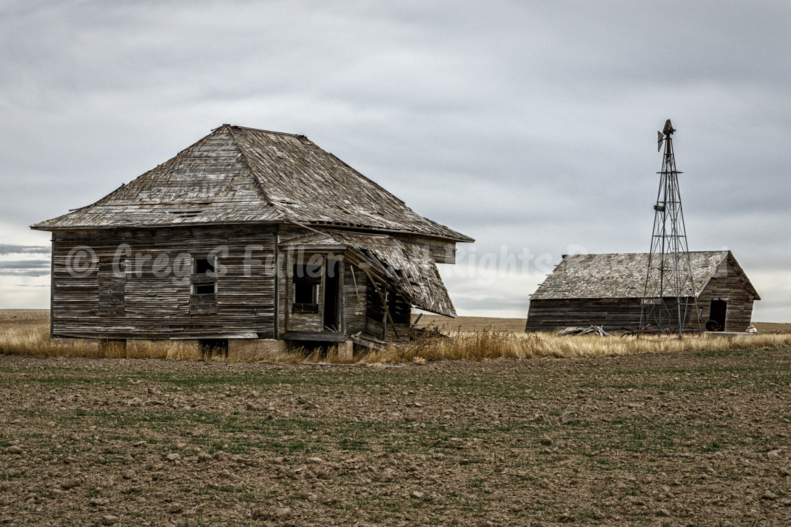 Weatherbeaten Old Farm  - Logan County, Colorado