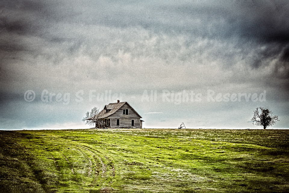 Little, Abandoned, House on the Prairie - Last Chance, Colorado