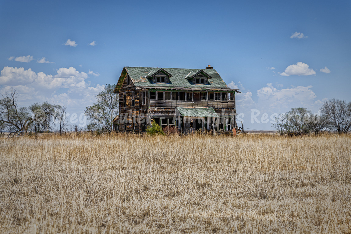 Nun Left - Abandoned St Dominic Convent  - Roy, New Mexico