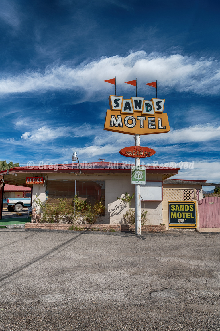 Vintage Route 66 - Sands Motel - Grants, New Mexico