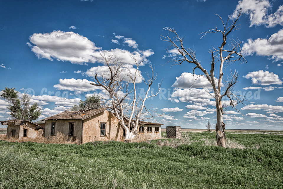 Desolate House in a Desolate Town - Lycan, Colorado