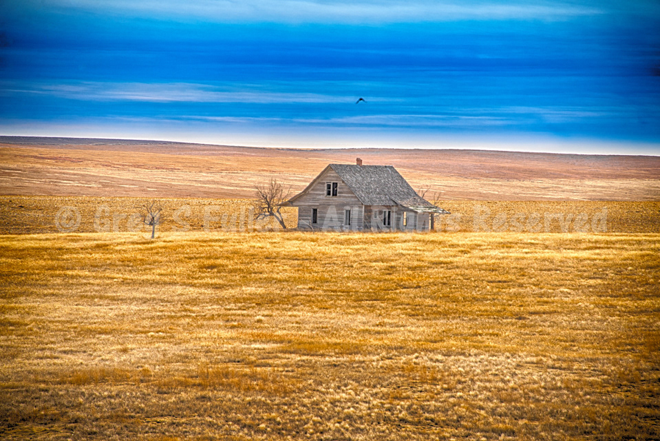 Little, Abandoned, House on the Prairie - Last Chance, Colorado