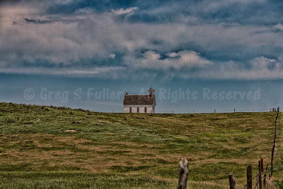 Little Church on the Prairie - Abbott Church, Washington County, Colorado