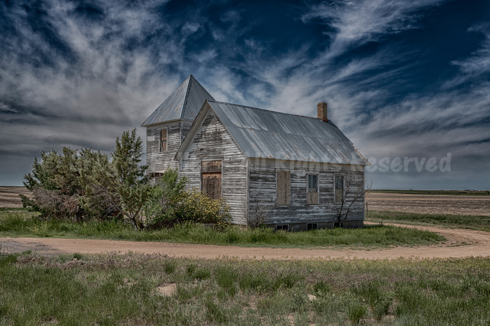 Little Church on the Plains - Antelope Springs Church, Morgan County, Colorado