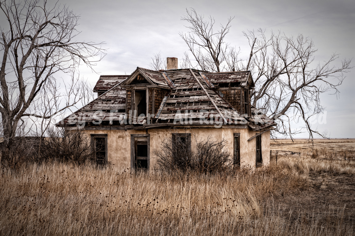 Abandoned Home on the Range – Elbert County, Colorado