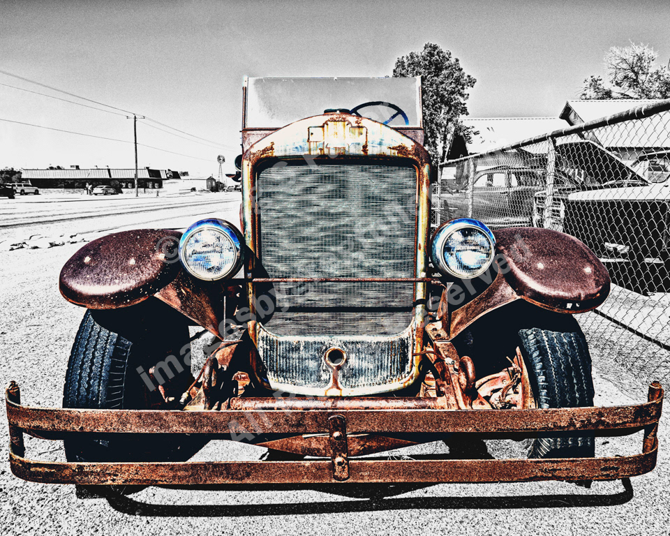 Antique 1930s LaFrance Ladder Truck