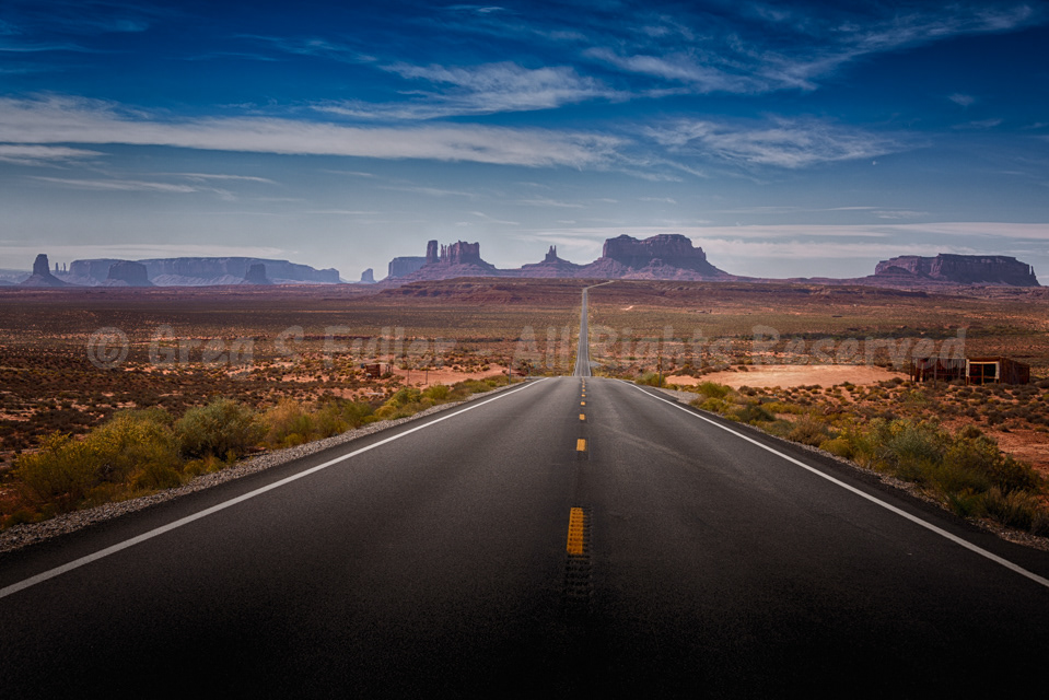 First View - US 63 Monument Valley - Monument Valley, Utah