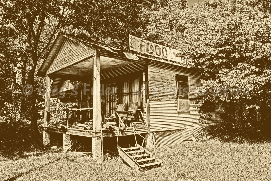 Days Gone-by - Food, Gifts, Gas, & Bait - Along Route 66 - Arlington Township, Missouri