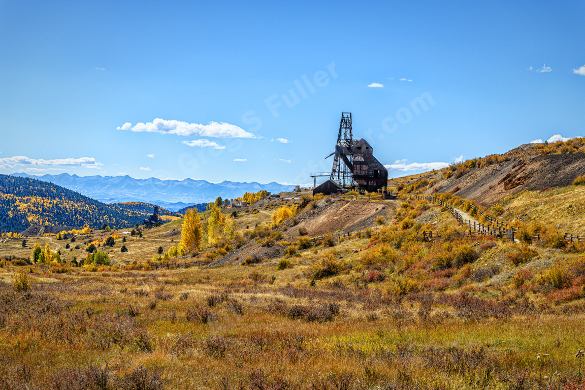 Scenes from Miners' Past - Victor Mining Area