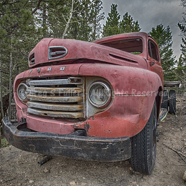 Old Flatbed Ford with Character - Ward, Colorado