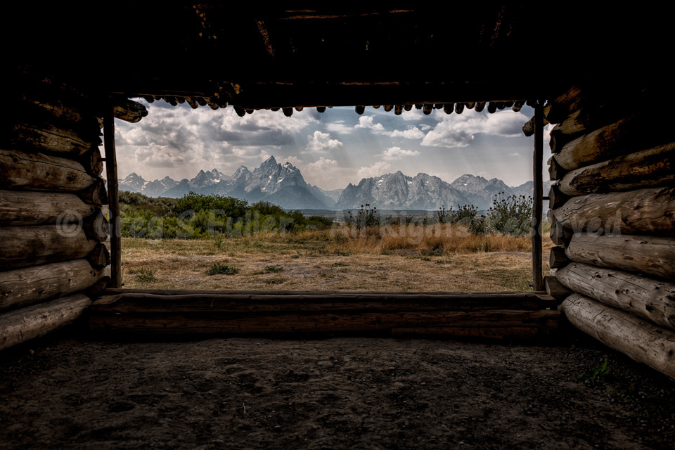A Cabin with a View - JP Cuningham Cabin - Grand Teton National Park, Wyoming