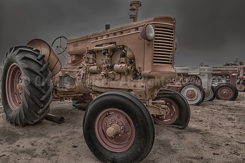 Vintage Minneapolis Moline Tractor - Platteville, Colorado