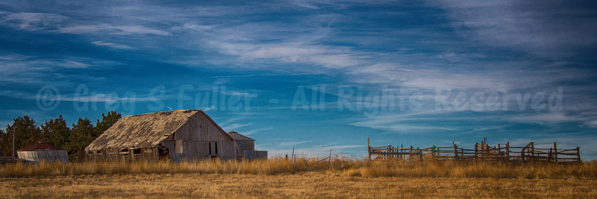 The Farmstead - Old Barn & Corral - Watkins, Colorado