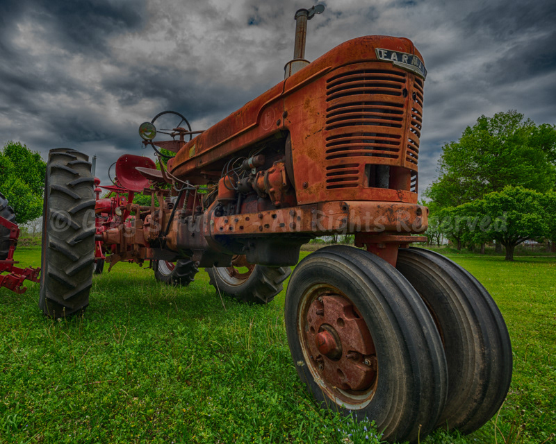 Vintage International Harvester Farmall Model H Tractor - Okmulgee, Oklahoma