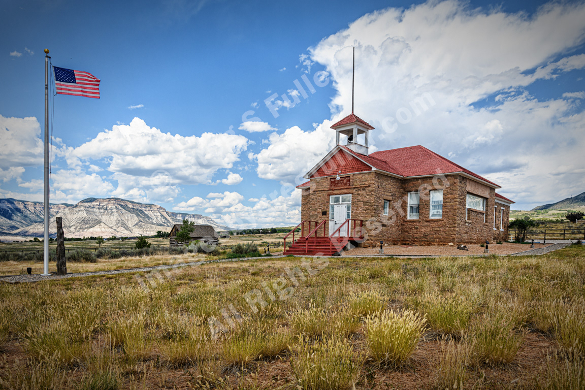 Battlement Mesa Schoolhouse - Colorado
