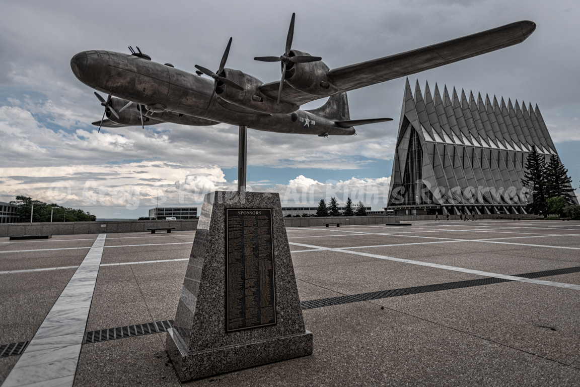 Warbird Sculpture &  U.S Air Force Academy Chapel