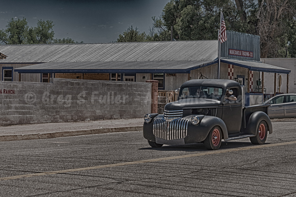 Cruising - Vintage Chevy Pickup - Manzanola, Colorado