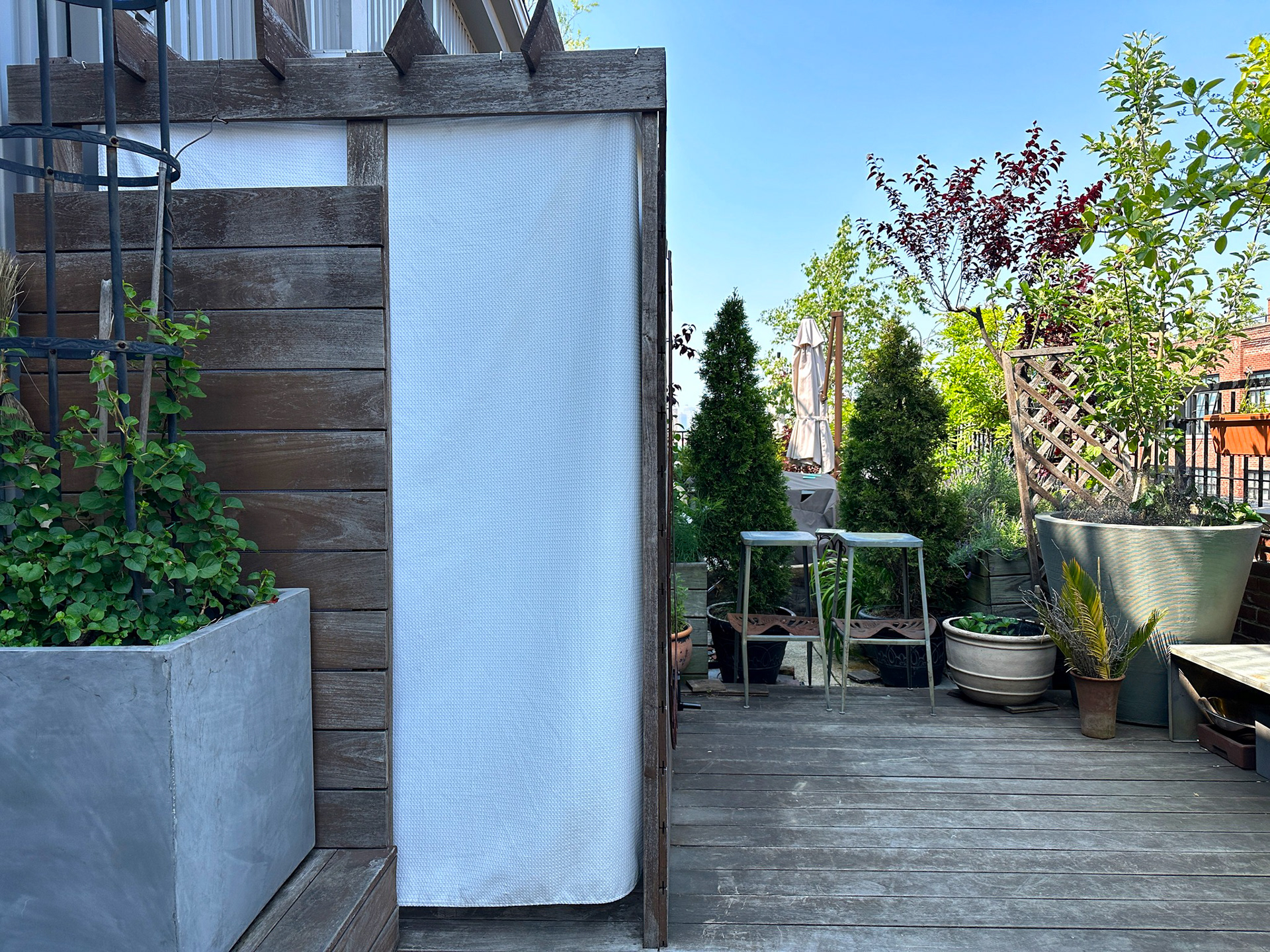 Outdoor shower