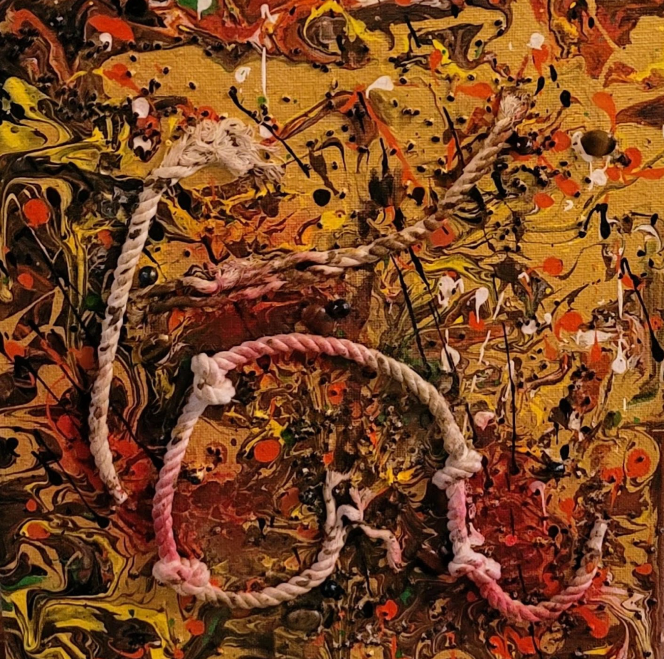 Beauty of Our Culture, Mixed media and acrylic, 18 x 24 in, 2021