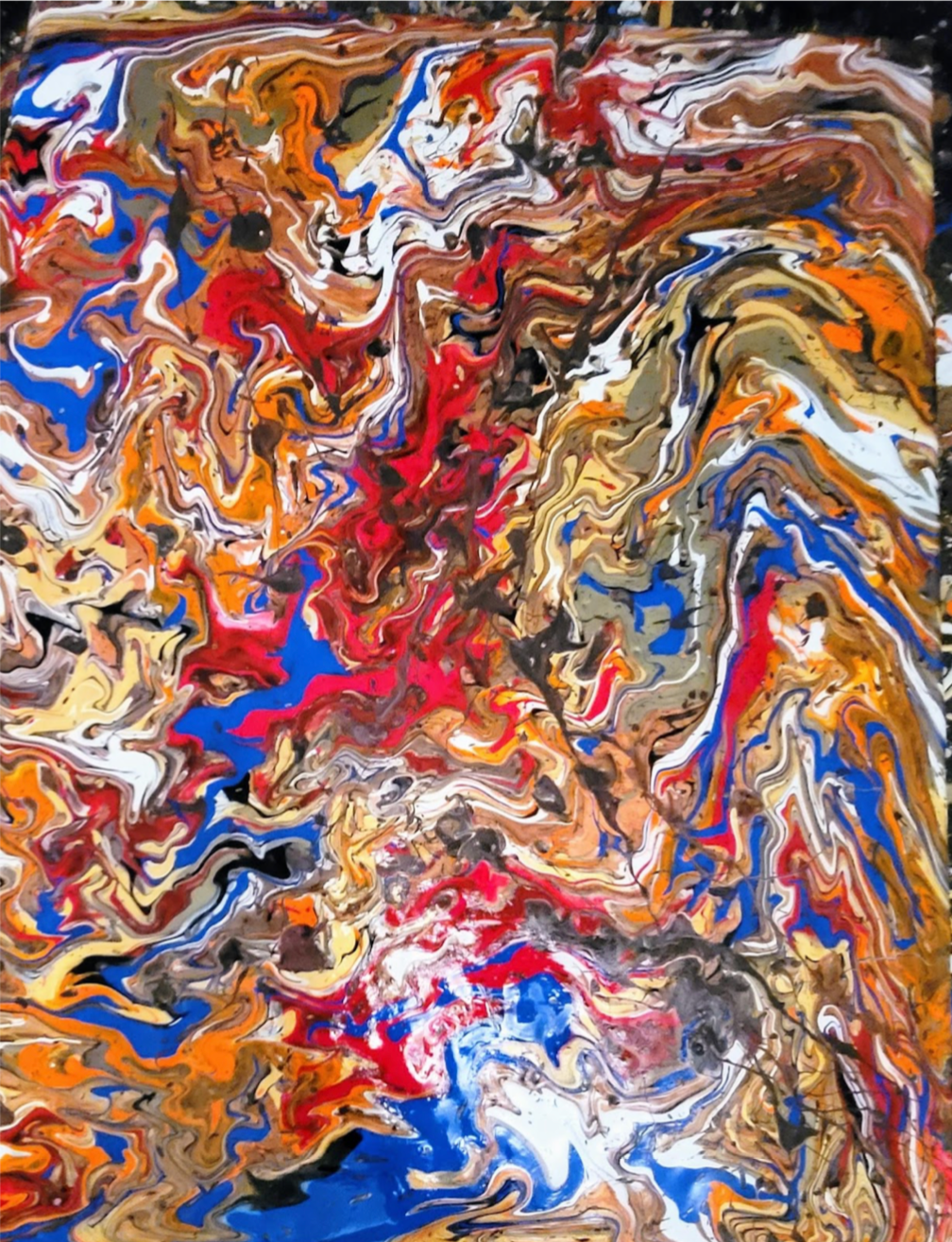 Coogi, Acrylic, 36 x 48 in, 2021