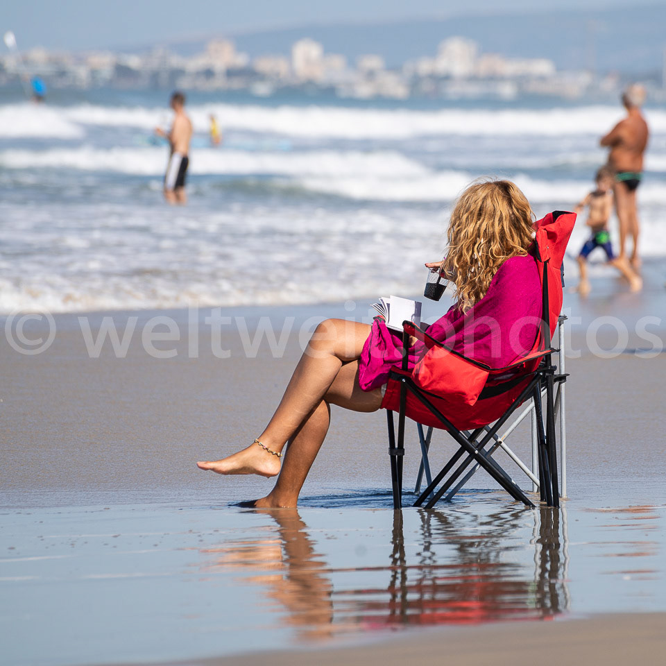 Am Strand. Akko, Israel