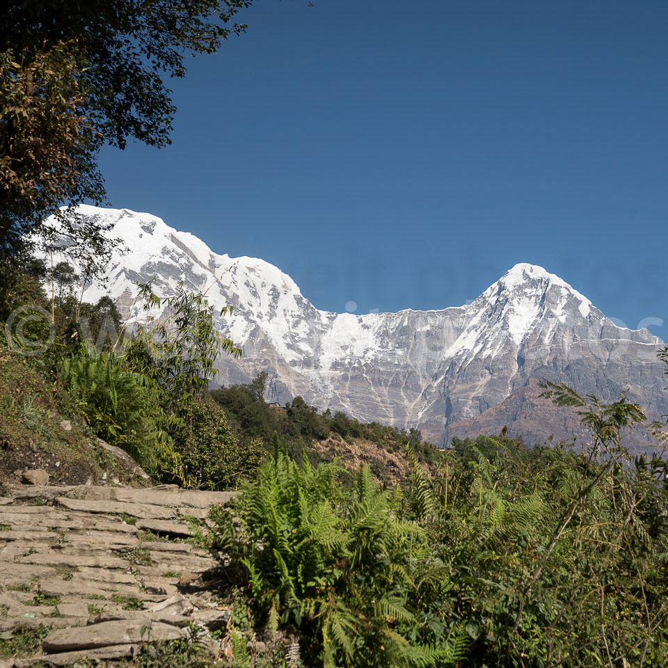 Annapurna Süd. Himalaya, Nepal