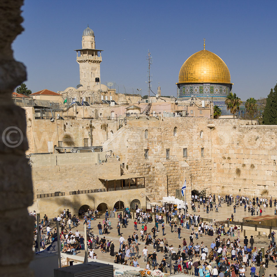 Klagemauer. Jerusalem, Israel
