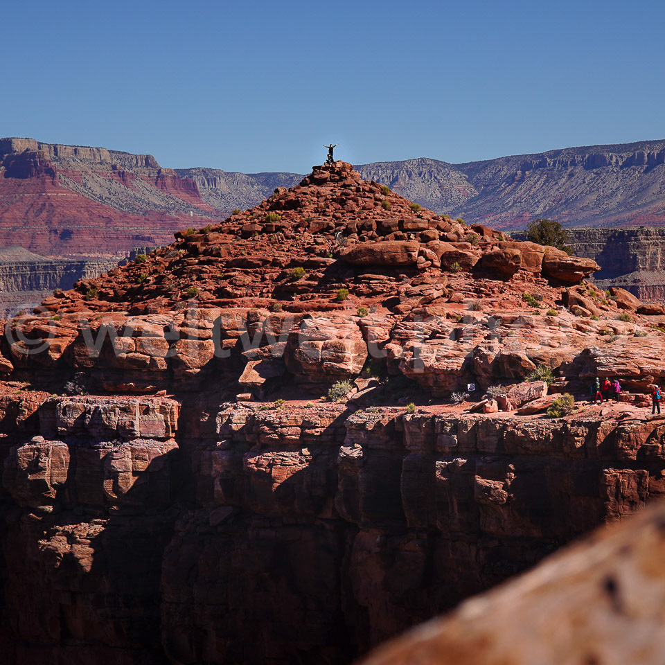 Gipfelstürmer. Grand Canyon, USA