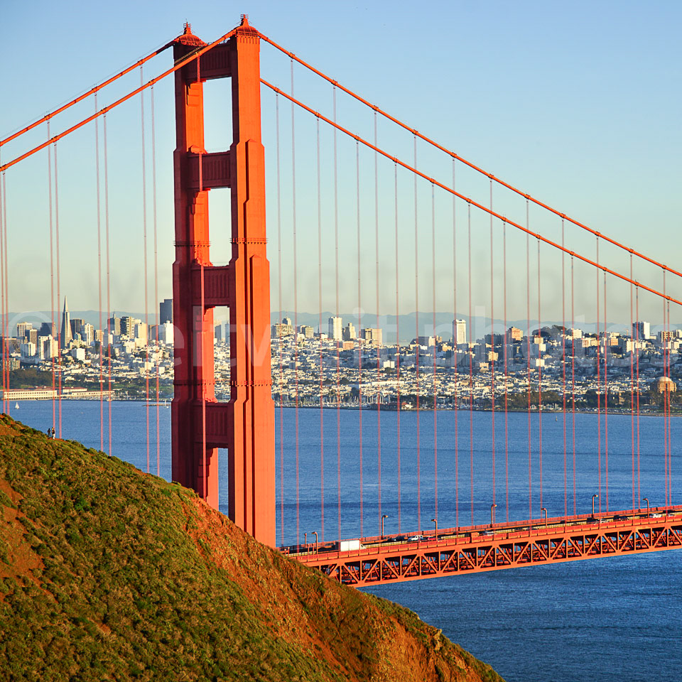 Golden Gate Bridge. San Francisco, USA
