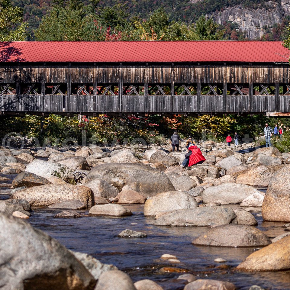 Covered Bridge, White Mountains, USA