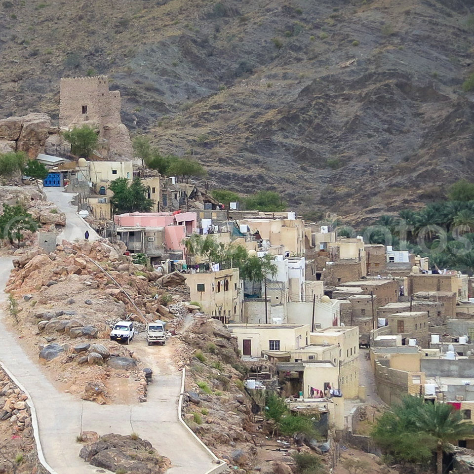 Balad Sayt Village. Hajar Gebirge, Oman