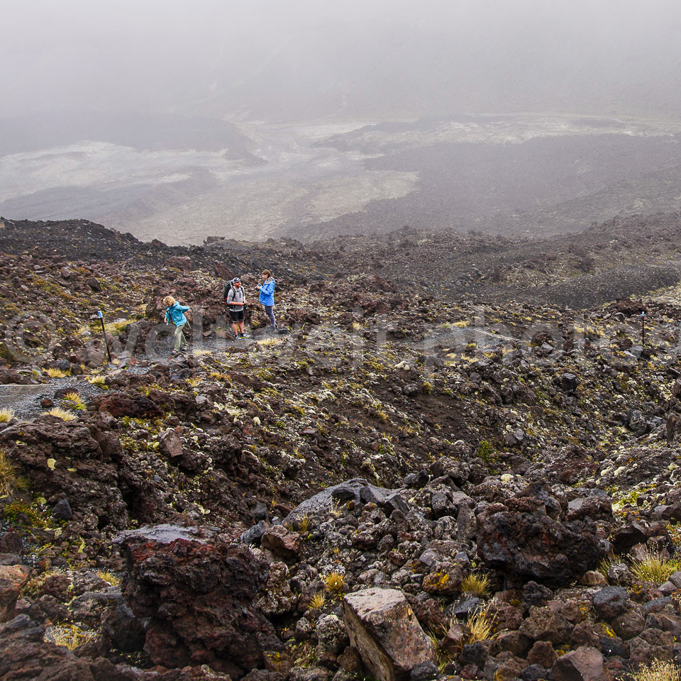 Tongariro Trek. Neuseeland