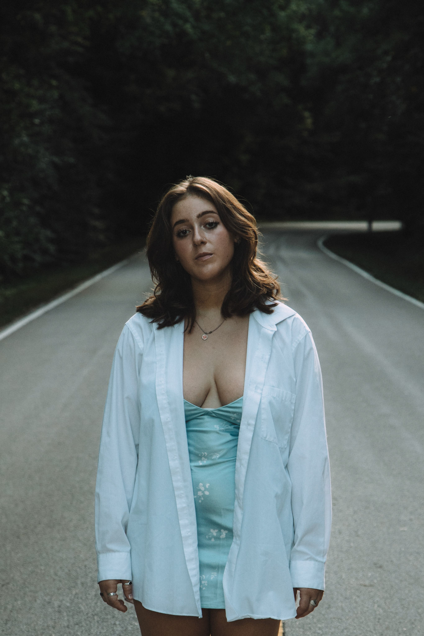 Hana Eid on set for her music video "Moonroof" | 8/28/22