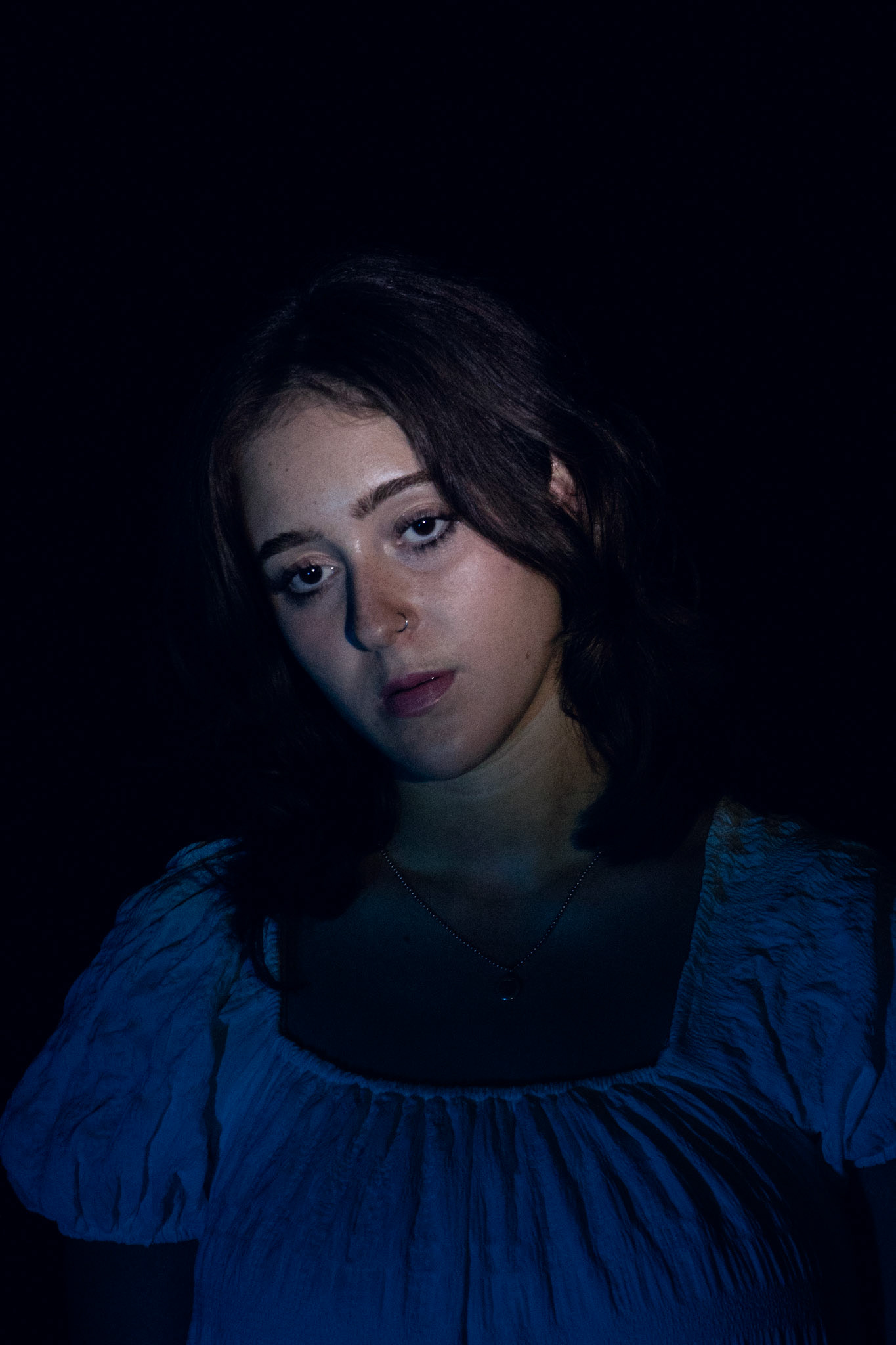 Hana Eid on set for her music video "Moonroof" | 8/28/22
