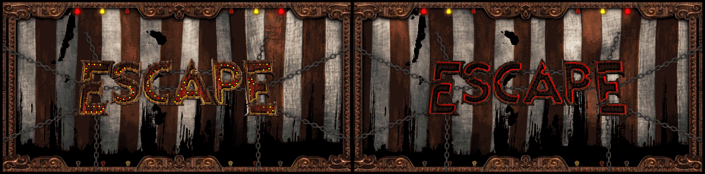 Escape: Psycho Circus Logo Animation