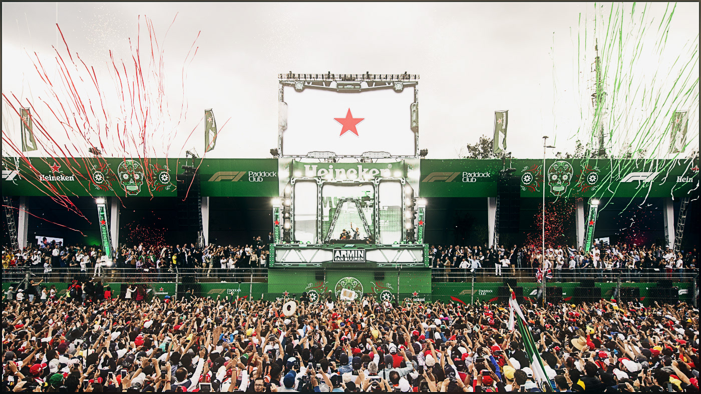 Formula 1 Heineken Mexican Grand Prix Video Content Package
