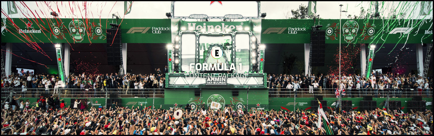 Formula 1 Heineken Grand Prix Video Content Package