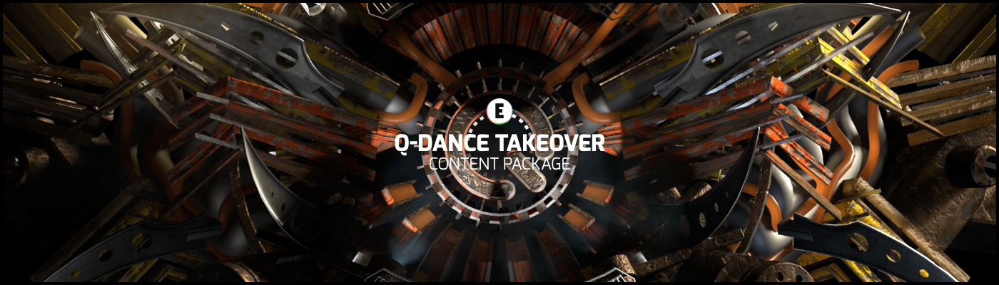 Q-Dance Takeover Video Content Package