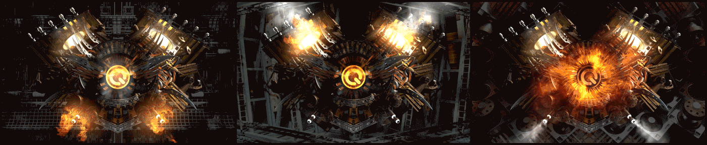 Q-Dance Takeover Video Content Package