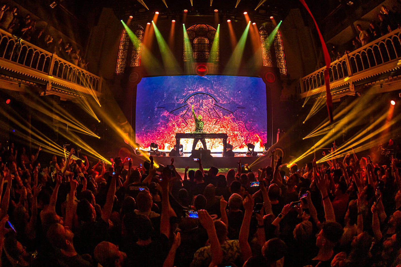 Headhunterz at Orange Heart, Paradiso, Amsterdam.