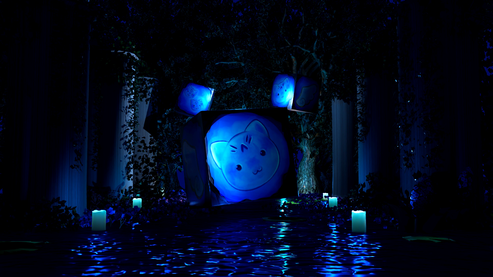 Magical Box (Maya, Procreate, Photoshop)