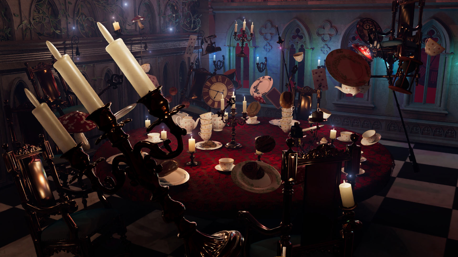 Alice in Wonderland (Maya, Substance Painter, Blender)