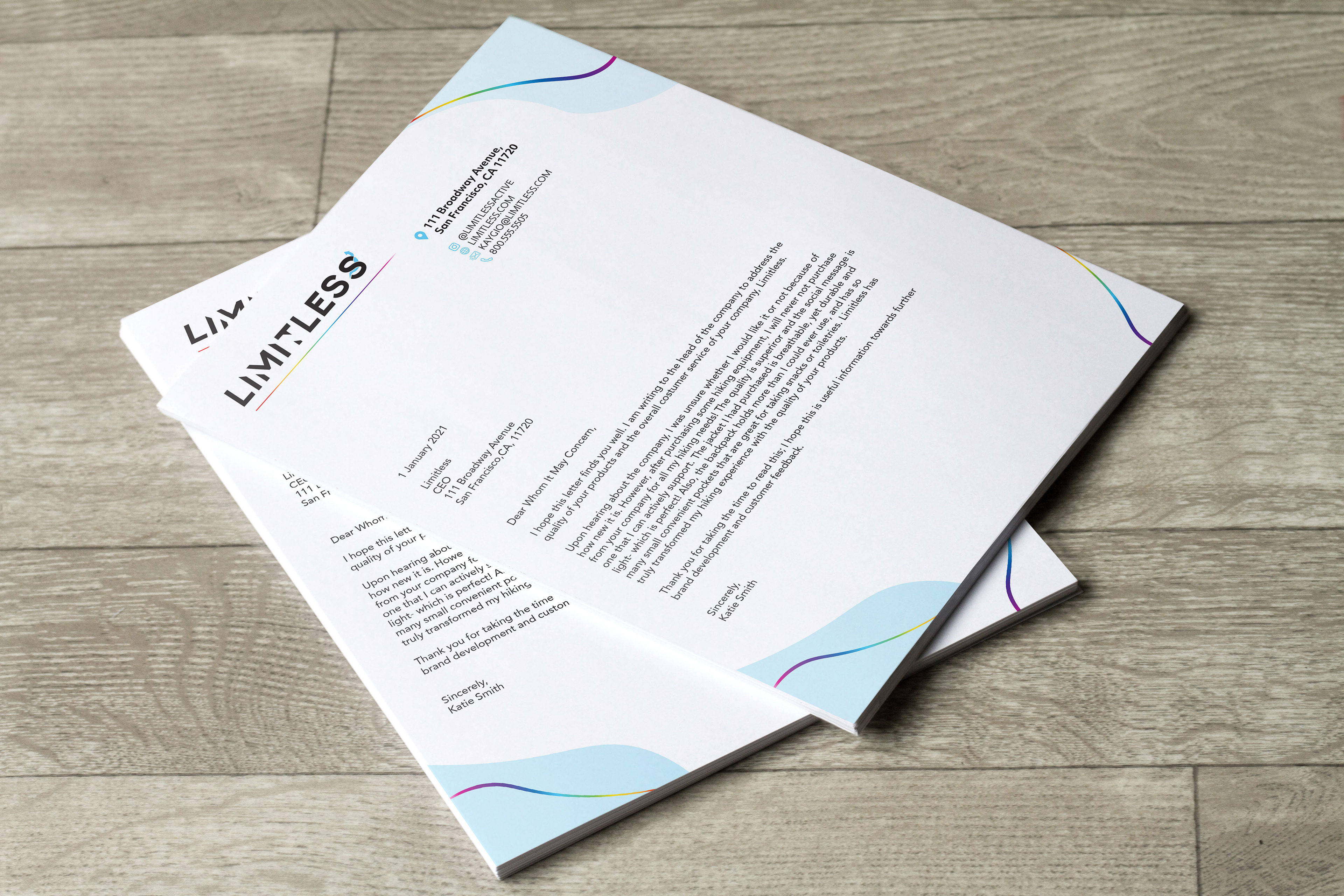 Collateral Materials-Letterhead