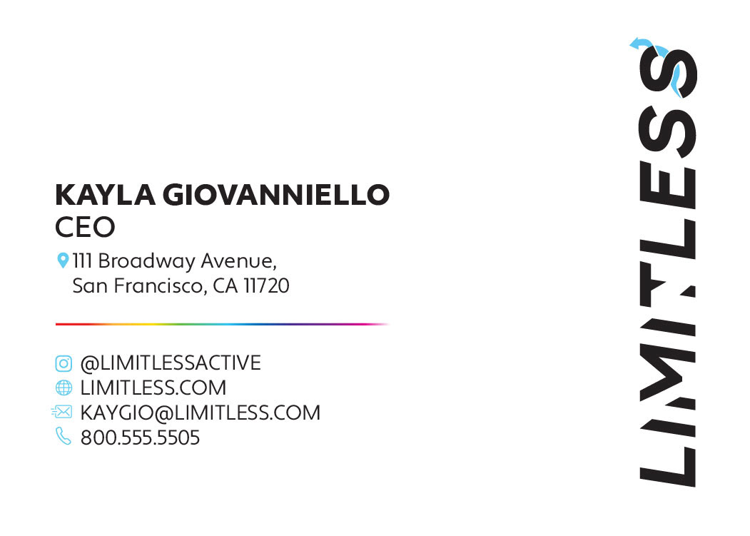 Business Card Back