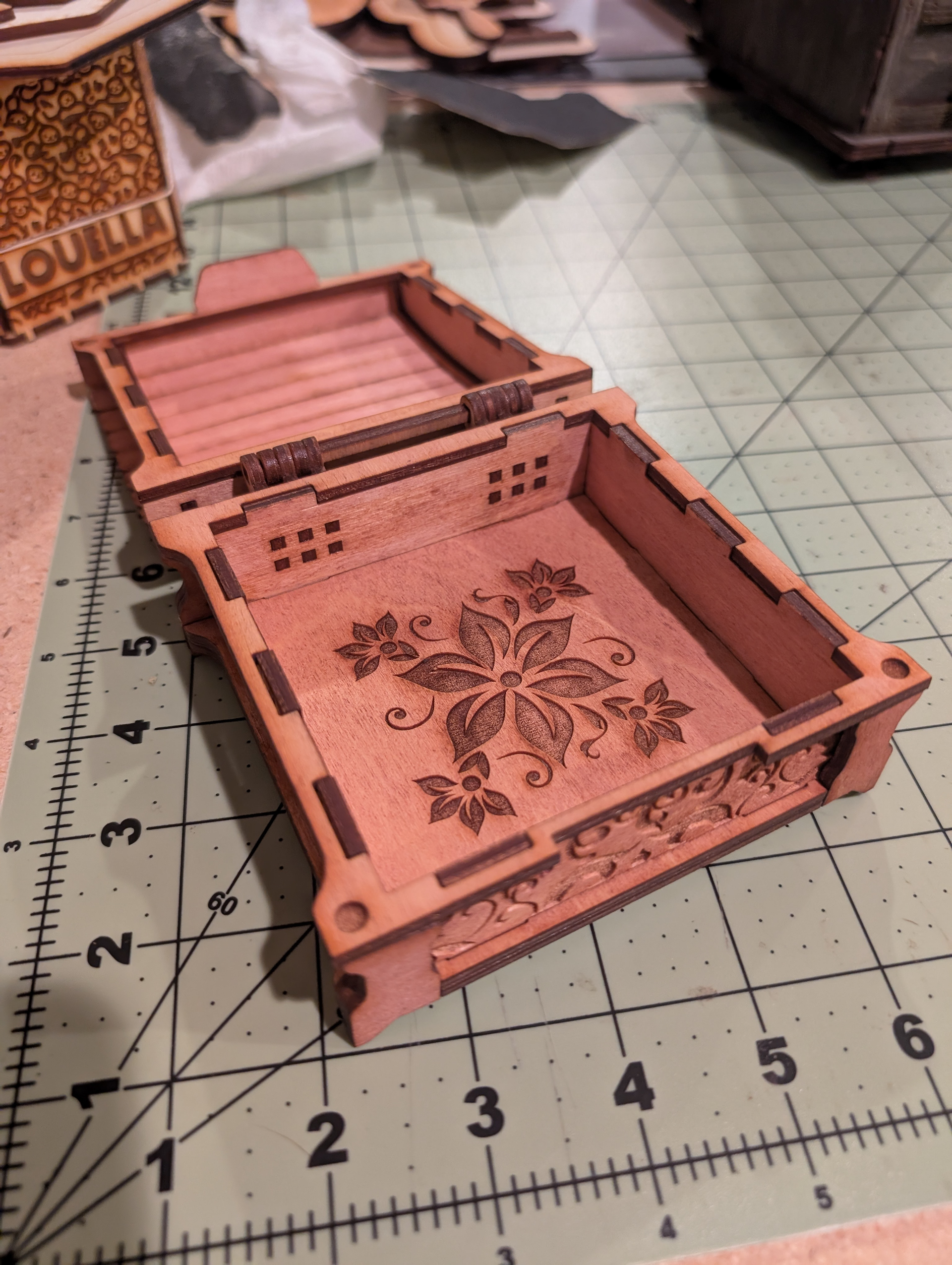 Small Keepsake Box - Interior